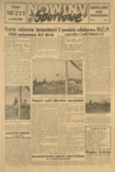 Nowiny Sportowe. Tygodniowy dodatek Głosu Wielkopolskiego. 1947.07.28 R.1 nr18