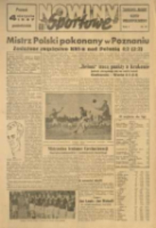 Nowiny Sportowe. Tygodniowy dodatek Głosu Wielkopolskiego. 1947.08.04 R.1 nr19