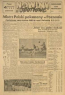 Nowiny Sportowe. Tygodniowy dodatek Głosu Wielkopolskiego. 1947.08.04 R.1 nr19