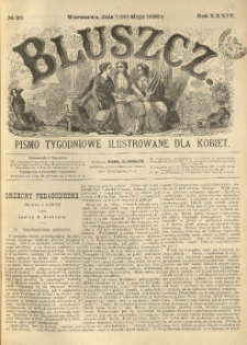 Bluszcz. Pismo tygodniowe ilustrowane dla kobiet. 1898.05.07 (19) R.34 nr20