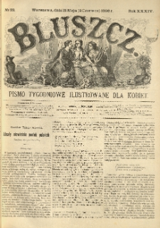 Bluszcz. Pismo tygodniowe ilustrowane dla kobiet. 1898.05.21 (06.02) R.34 nr22