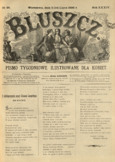 Bluszcz. Pismo tygodniowe ilustrowane dla kobiet. 1898.07.02 (14) R.34 nr28