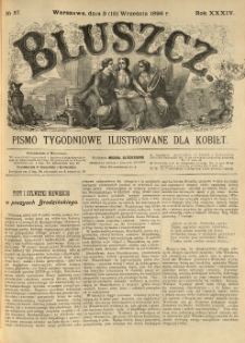 Bluszcz. Pismo tygodniowe ilustrowane dla kobiet. 1898.09.03 (15) R.34 nr37