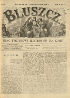 Bluszcz. Pismo tygodniowe ilustrowane dla kobiet. 1898.09.10 (22) R.34 nr38