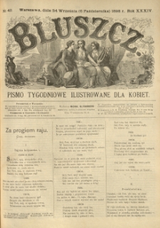 Bluszcz. Pismo tygodniowe ilustrowane dla kobiet. 1898.09.24 (10.06) R.34 nr40