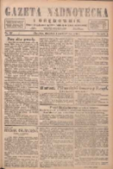 Gazeta Nadnotecka i Orędownik: pismo poświęcone sprawie polskiej na ziemi nadnoteckiej 1926.10.03 R.6 Nr227