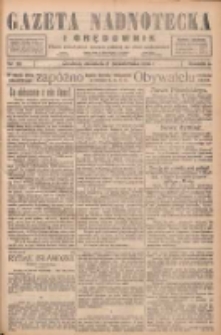 Gazeta Nadnotecka i Orędownik: pismo poświęcone sprawie polskiej na ziemi nadnoteckiej 1926.10.17 R.6 Nr239