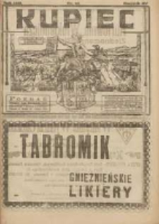 Kupiec: największe i najstarsze polskie pismo kupiecko-przemysłowe: centralny organ urzędowy Związku Towarzystw Kupieckich byłej dzielnicy pruskiej 1921.11.01 R.15 Nr44