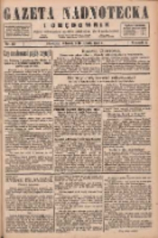 Gazeta Nadnotecka i Orędownik: pismo poświęcone sprawie polskiej na ziemi nadnoteckiej 1926.11.09 R.6 Nr257
