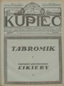 Kupiec: najstarszy i największy Tygodnik Handlowo - Przemysłowy w Polsce; centralny organ Związku Towarzystw Kupieckich Zachodniej Polski 1922.01.26 R.16 Nr4