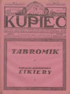 Kupiec: najstarszy i największy Tygodnik Handlowo - Przemysłowy w Polsce; centralny organ Związku Towarzystw Kupieckich Zachodniej Polski 1922.02.02 R.16 Nr5