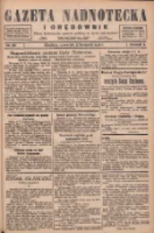 Gazeta Nadnotecka i Orędownik: pismo poświęcone sprawie polskiej na ziemi nadnoteckiej 1926.11.11 R.6 Nr259
