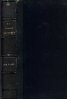 La Chasse Illustr&eacute;e. Spis treści. Rok 1872