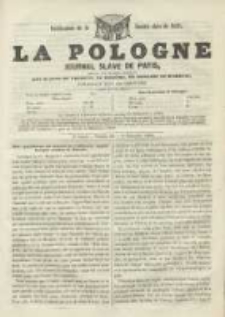 La Pologne annales contemporaines politiques, religieuses et litt&eacute;raires des peuples de l'Europe orientale. R. 2. 1849, nr 29