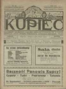 Kupiec: najstarszy i największy Tygodnik Handlowo - Przemysłowy w Polsce; centralny organ Związku Towarzystw Kupieckich Zachodniej Polski 1922.12.08 R.16 Nr49