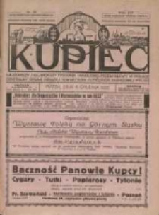 Kupiec: najstarszy i największy Tygodnik Handlowo - Przemysłowy w Polsce; centralny organ Związku Towarzystw Kupieckich Zachodniej Polski 1922.12.15 R.16 Nr50