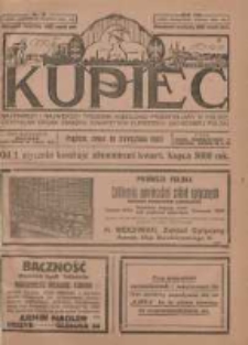 Kupiec: najstarszy i największy Tygodnik Handlowo - Przemysłowy w Polsce; centralny organ Związku Towarzystw Kupieckich Zachodniej Polski 1923.01.12 R.17 Nr2