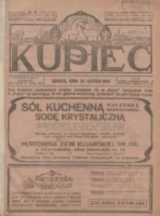Kupiec: największe i najstarsze polskie pismo kupiecko-przemysłowe 1923.02.24 R.17 Nr8