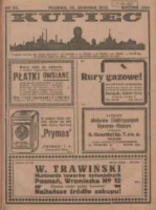 Kupiec Tygodnik: najstarszy i największy tygodnik kupiecko- przemysłowy w Polsce; centralny organ organizacyj kupieckich zachodniej Polski 1923.08.25 R.17 Nr33