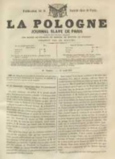La Pologne annales contemporaines politiques, religieuses et litt&eacute;raires des peuples de l'Europe orientale. R. 1. 1848/49, nr 11