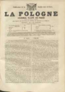 La Pologne annales contemporaines politiques, religieuses et litt&eacute;raires des peuples de l'Europe orientale. R. 1. 1848/49, nr 14