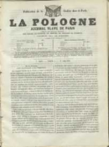 La Pologne annales contemporaines politiques, religieuses et litt&eacute;raires des peuples de l'Europe orientale. R. 2. 1849, nr 4