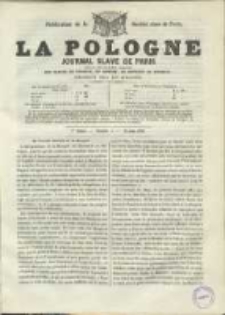 La Pologne annales contemporaines politiques, religieuses et litt&eacute;raires des peuples de l'Europe orientale. R. 2. 1849, nr 5