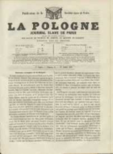 La Pologne annales contemporaines politiques, religieuses et litt&eacute;raires des peuples de l'Europe orientale. R. 2. 1849, nr 10