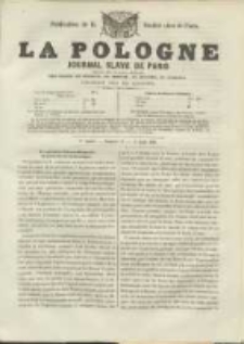 La Pologne annales contemporaines politiques, religieuses et litt&eacute;raires des peuples de l'Europe orientale. R. 2. 1849, nr 11