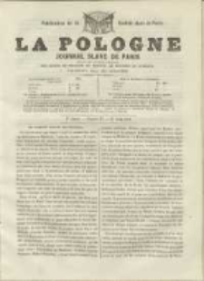 La Pologne annales contemporaines politiques, religieuses et litt&eacute;raires des peuples de l'Europe orientale. R. 2. 1849, nr 12