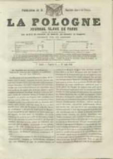 La Pologne annales contemporaines politiques, religieuses et litt&eacute;raires des peuples de l'Europe orientale.R. 2. 1849, nr 13