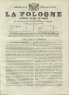 La Pologne annales contemporaines politiques, religieuses et litt&eacute;raires des peuples de l'Europe orientale. R. 2. 1849, nr 15
