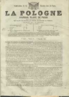 La Pologne annales contemporaines politiques, religieuses et litt&eacute;raires des peuples de l'Europe orientale. R. 2. 1849, nr 16