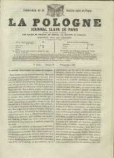 La Pologne annales contemporaines politiques, religieuses et litt&eacute;raires des peuples de l'Europe orientale. R. 2. 1849, nr 19