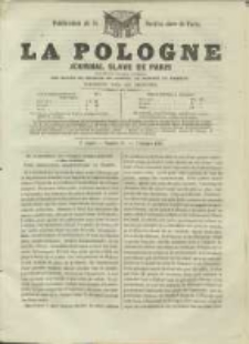 La Pologne annales contemporaines politiques, religieuses et litt&eacute;raires des peuples de l'Europe orientale. R. 2. 1849, nr 20