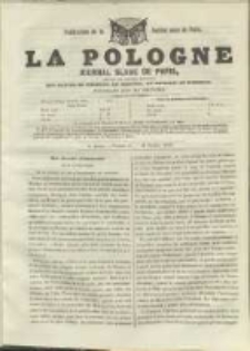 La Pologne annales contemporaines politiques, religieuses et litt&eacute;raires des peuples de l'Europe orientale. R. 2. 1849, nr 23