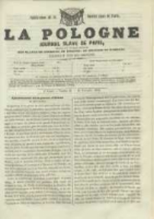La Pologne annales contemporaines politiques, religieuses et litt&eacute;raires des peuples de l'Europe orientale. R. 2. 1849, nr 26