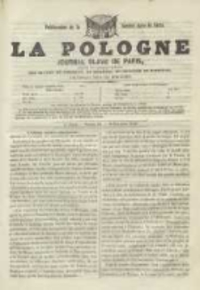 La Pologne annales contemporaines politiques, religieuses et litt&eacute;raires des peuples de l'Europe orientale. R. 2. 1849, nr 30