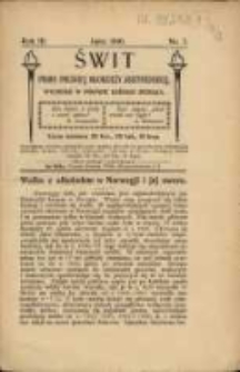Świt. R. 3, 1910, nr 7
