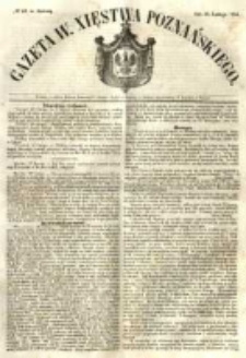 Gazeta Wielkiego Xięstwa Poznańskiego 1854.02.18 Nr42