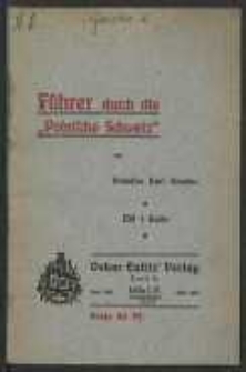 F&uuml;hrer durch die "Polnische Schweiz"