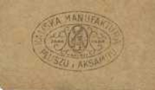 Kaliska Fabryka Pluszu i Aksamitu, znak fabryczny