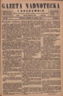 Gazeta Nadnotecka i Orędownik: pismo poświęcone sprawie polskiej na ziemi nadnoteckiej 1926.12.12 R.6 Nr285