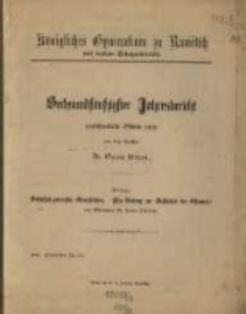 Jahresbericht K&ouml;nigliches Gymnasium zu Rawitsch mit Realem Ersatzunterricht : ver&ouml;ffentlicht Ostern...56.1909 (1909)