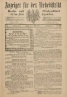 Anzeiger f&uuml;r den Netzedistrikt Kreis- und Wochenblatt f&uuml;r den Kreis Czarnikau 1900.03.20 Jg.48 Nr33