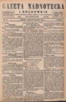 Gazeta Nadnotecka i Orędownik: pismo poświęcone sprawie polskiej na ziemi nadnoteckiej 1927.01.29 R.7 Nr23