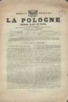 La Pologne annales contemporaines politiques, religieuses et litt&eacute;raires des peuples de l'Europe orientale. An. 3, no 1 (1850)