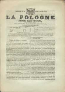 La Pologne annales contemporaines politiques, religieuses et litt&eacute;raires des peuples de l'Europe orientale. An. 3, no 4 (1850)