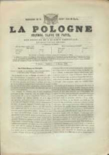 La Pologne annales contemporaines politiques, religieuses et litt&eacute;raires des peuples de l'Europe orientale. An. 3, no 5 (1850)