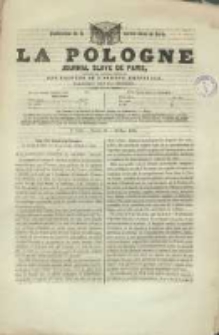 La Pologne annales contemporaines politiques, religieuses et litt&eacute;raires des peuples de l'Europe orientale. An. 3, no 10 (1850)